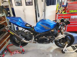 Gixxer Progress with tank.jpg